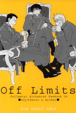 [cinnamon (Macho)] Off Limits (Fullmetal Alchemist) [English] [uiggu]