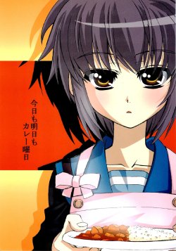 (Yaminabe PARTY) [Nekousa Pudding (Arikawa Satoru, Ra-men)] Kyou mo Ashita mo Curry Youbi (The Melancholy of Haruhi Suzumiya)