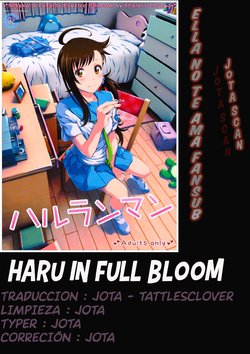 (C91) [3 Colors Corona (Suzuki Hinomi)] Haruranman | Haru in Full Bloom (Nisekoi) [Spanish] [Ella no te Ama Fansub + Jota Scan]