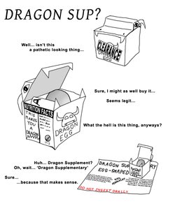 Dragon Sup? (a Upside Down Transformation comic) by Postalroo
