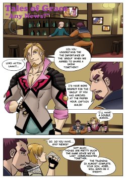 Tales of Grace - 'Any News?' [By Gigan] [Gay] [Studs] [Hunks] [Game Based]