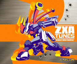 Rockman ZXA Tunes Scans (Booklet + Tray + Pre-order bonus Mousepad)