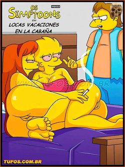 Simpsons xxx - Locas vacaciones en la cabaña (Español)