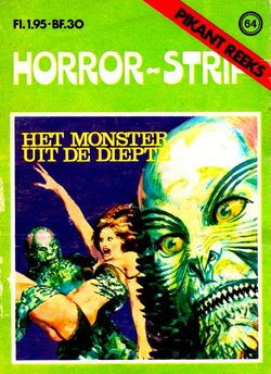 Pikant Reeks 64 - Horror-Strip - Het monster uit de diepte (Dutch)