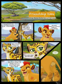 (The Lion King) Friendship Time~ [Hungarian][Hunnai Hentai]