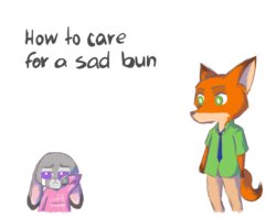 How To Care For A Sad Bun! (Zootopia)