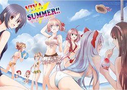 [Kurui zakura (Shizuku)] VIVA ☆ SUMMER!!~ Natsuda! Umida! Porori Mo Aru Yo!?~ (Various) [Sample]