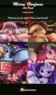 [Lumineko] Merry Hoofmas (My Little Pony: Friendship is Magic)