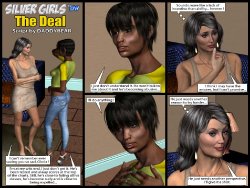 Silver Girls by Bw The Deal Interracial 3d Comic