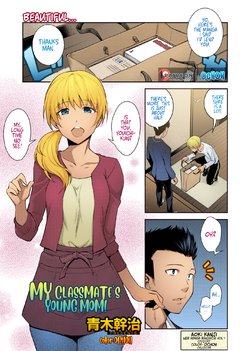 [Aoki Kanji] Doukyuusei no Wakai Haha | My Classmate's Young Mom (Web Manga Bangaichi Vol. 1) [English] [fraudia] [Colorized]