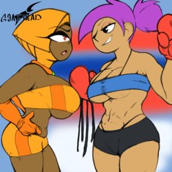 [TheRealGoatHead] ENID X SHANNON (OK K.O.!: Let's Be Heroes)