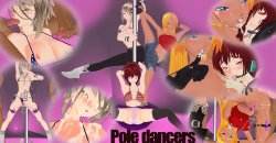 Pole dancers