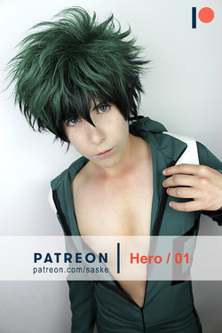 Midoriya Izuku (Deku) My hero academia sexy cosplay