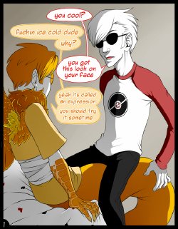 [Fishadee] A Bird (Dave) in the Hand Is Worth How Much? (Homestuck)