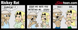 Animated Rickey Rat Comic Strips