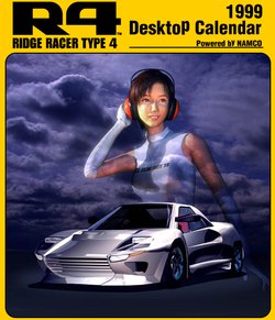 Ridge Racer Type 4 1999 Calendar (Bonus: Reiko Nagase 2000 Calendar)
