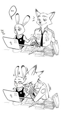 Showing affection (Zootopia) [English]