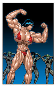 Female Muscle Hentai