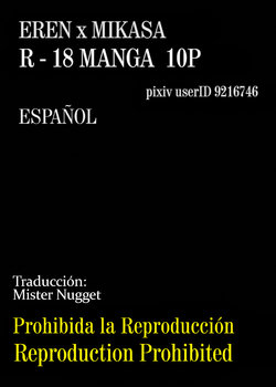 Eren X Mikasa R-18 Manga  [Spanish] [Mr. Nugget]