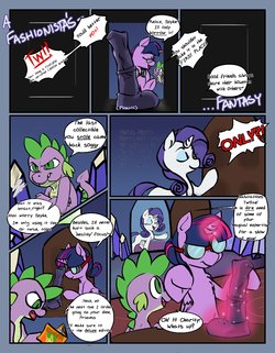 [TheBirdiebin] A Fashionista’s Phallic Fantasy (My Little Pony: Friendship is Magic)