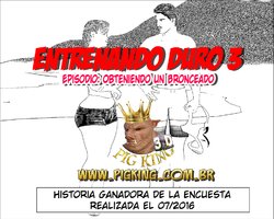 [Pig King] Entrenando Duro 3 - Obteniendo un Bronceado [Spanish] [Espa-Doujins]