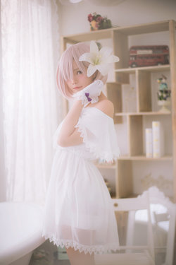 [Miu] Mashu White Dress