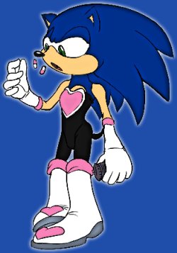 [Tehsean] Sonic The Hedgehog Herm TF TG