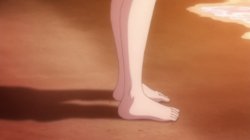 Anime Girls Legs and Feet Scenes GIFs - PART 3