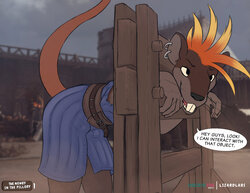 [lizardlars] The Newby In The Pillory (Chivalry)