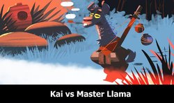 [Galgard] Kai vs Master Llama (Kung Fu Panda)