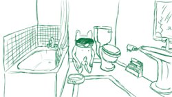 [Blargsnarf] Adventure Time - Toilet (sketches)