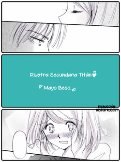 [(仁希くらら@Ｌａｚｕｌｉｔｅ)] Rivetra Secundaria Titán - 『Mayo, Beso ♪』(Shingeki no Kyojin) [Spanish] [Mr. Nugget]