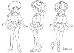 Magical Idol Pastel Yumi Animation Reference Materials Settei