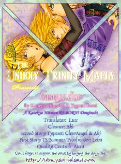 (C72) [Mugen Fiammatta, Acchicchi (Kanegae Shouko, Yagami Baneri)] Casque D'or (Katekyo Hitman REBORN!) [English] {Unholy Trinity Mafia}