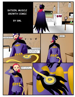 [GrandMasterLucilious] Batgirl Muscle Growth Comic