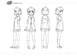 Yuru Yuri Animation Reference Materials Settei