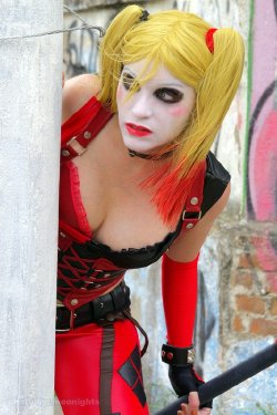 Harley Quinn+Yoko Cosplay