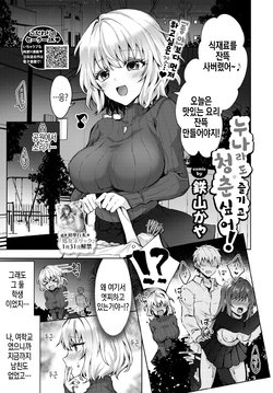 [Tetsuyama Kaya] Onee-chan datte Seishun shitai!  | 누나라도 청춘 즐기고 싶어! (COMIC BAVEL 2019-03) [Korean] [팀실버] [Digital]