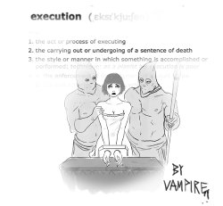 Vampire-Execution by impalement(GURO/GORE)