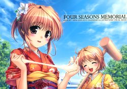 [Artbook] August/ARIA Calendar Illustration 2005-2010 Four Seasons Memorial