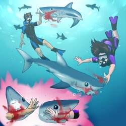 [Aggro Badger] Shark Bites