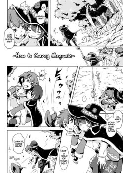 [Nana Ine] How to Carry Megumin | Konosuba Manga (Kono Subarashii Sekai ni Syukufuku o!)