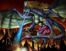 [Arania] Susan the monster + Mad Scientist Dragon
