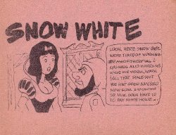 Tijuana Bible - Snow White (Snow White and the Seven Dwarves)