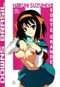 (C70) [Kacchuu Musume (Nishitsuki Tsutomu)] Suzumiya Haruhi no Nisemono | Sorte Grande (Tetsuwan Nurse) (Suzumiya Haruhi no Yuuutsu) [Portuguese-BR] [Downs Brasil] [Decensored]