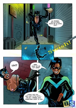 [Drawn-Sex] Nightwing and Catwoman (Batman)