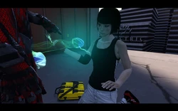 Faith nude from Mirror's edge