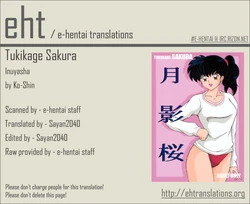 (C66) [Intendou (Yajuu)] Tukikage Sakura (Inuyasha) [English] [EHT]
