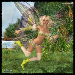 Another cute fairy facesitting