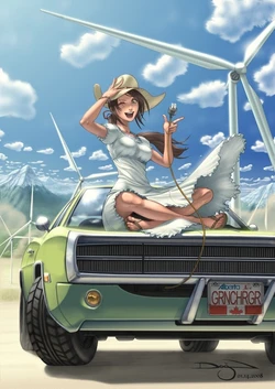 Girls and their Vehicles